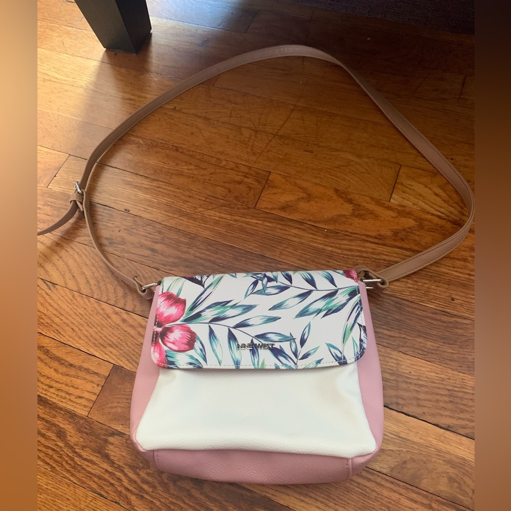 Floral crossbody